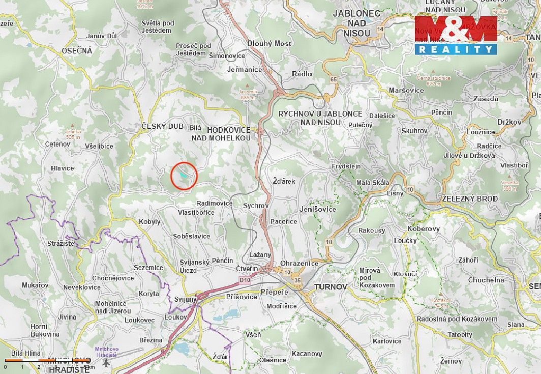 Les · Bílá - Chvalčovice, okres Liberec, Liberecký kraj - 3