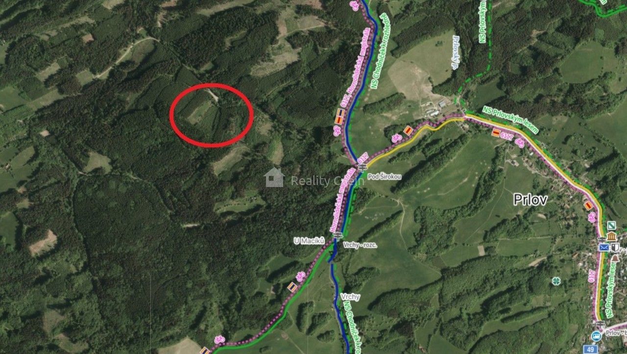 Lesy, Prlov, 14 299 m²