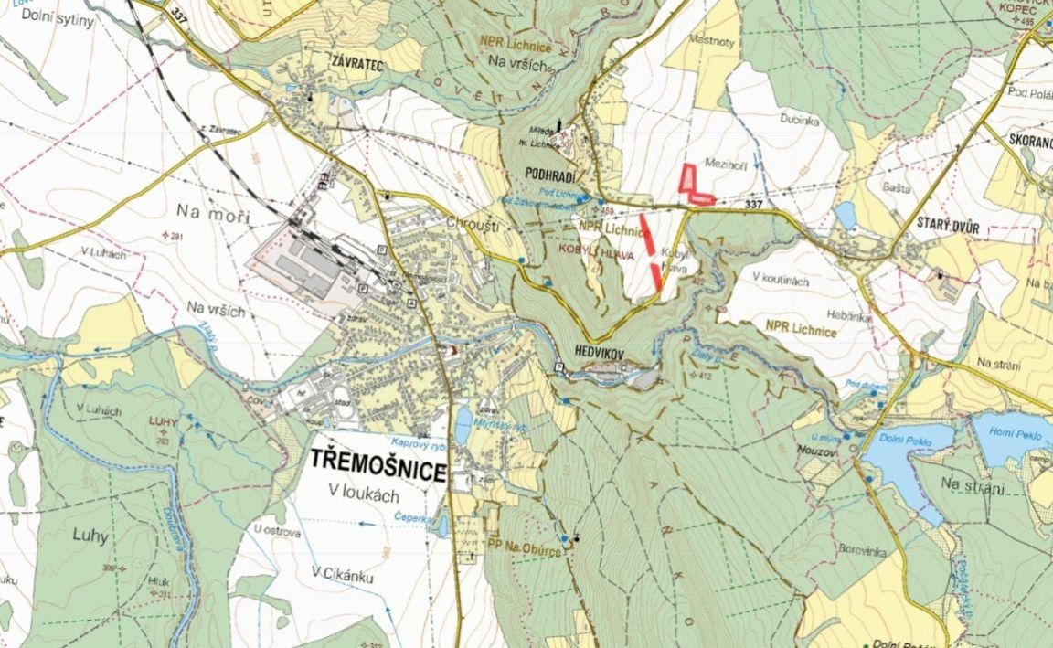 Zemědělské pozemky, Třemošnice Podhradí - 2