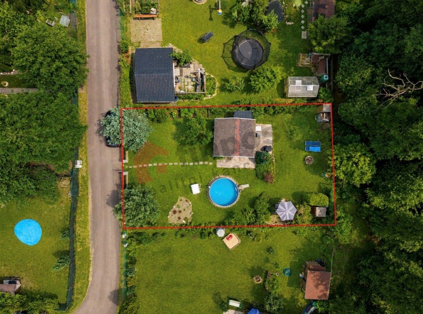 Zahrada, 399 m²