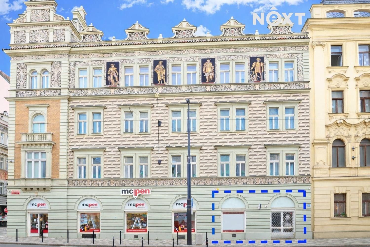 Pronájem obchodní prostory - Dukelských hrdinů, Praha, 84 m²
