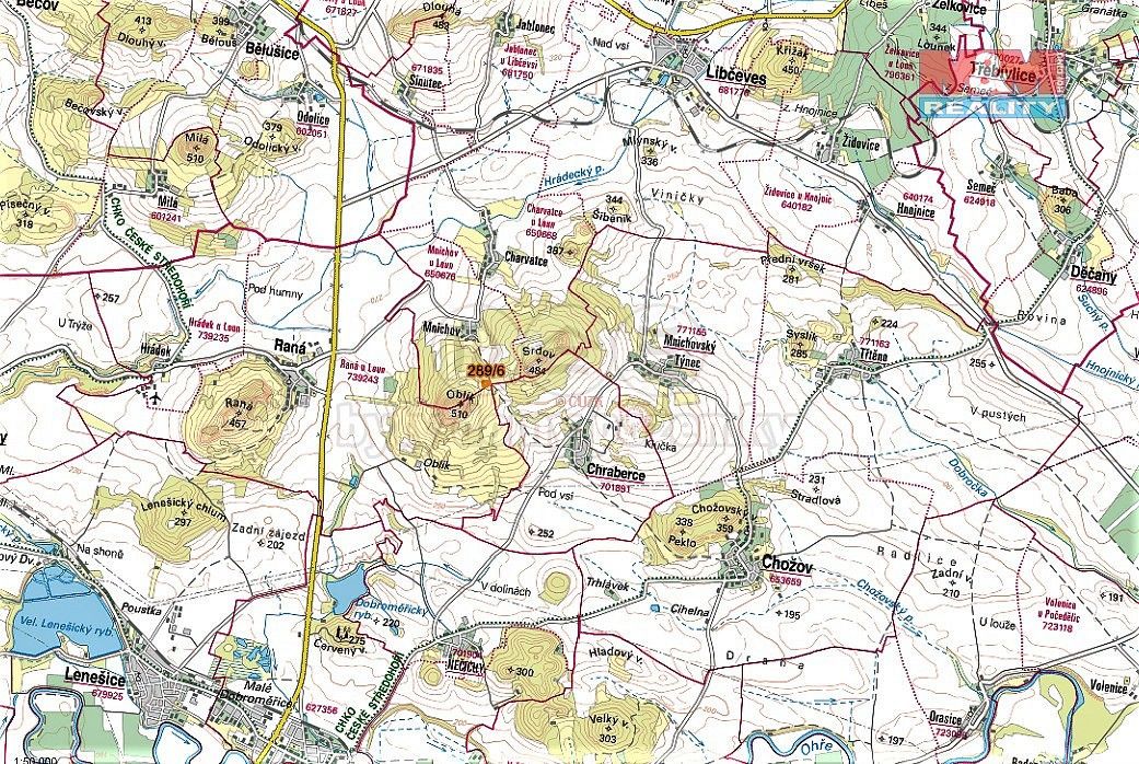 Prodej louka - Libčeves, okres Louny, Ústecký kraj - 5