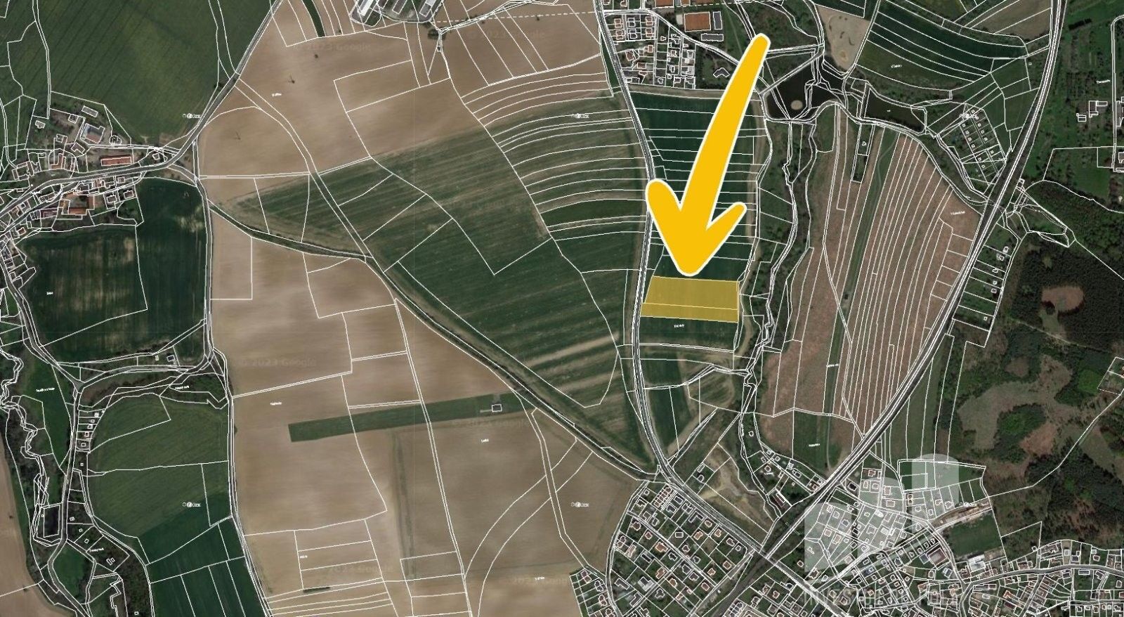 Prodej zemědělský pozemek - Říčany, 15 319 m²