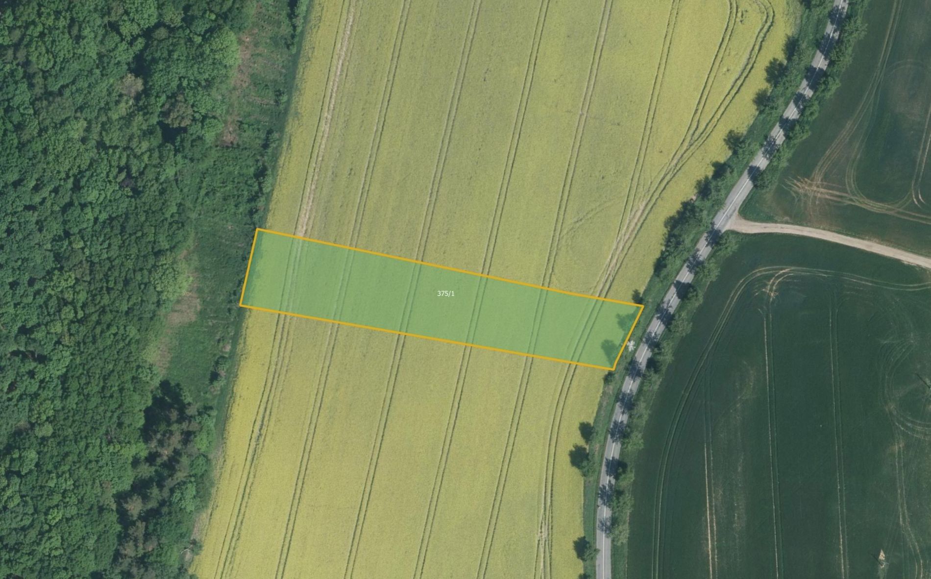 Zemědělské pozemky, Újezdsko, Kostelany