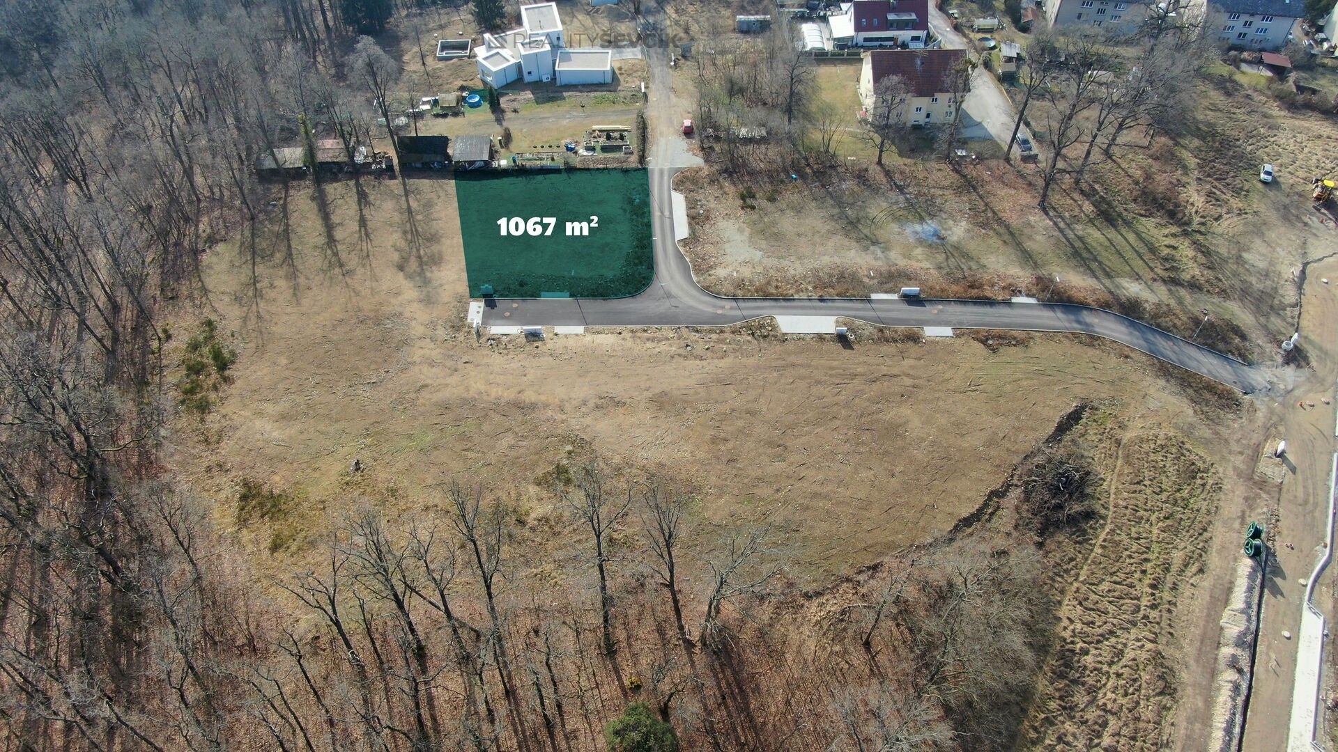 Pozemek pro bydlení · 1 067 m² · Lesní, Hluboká nad Vltavou - 2