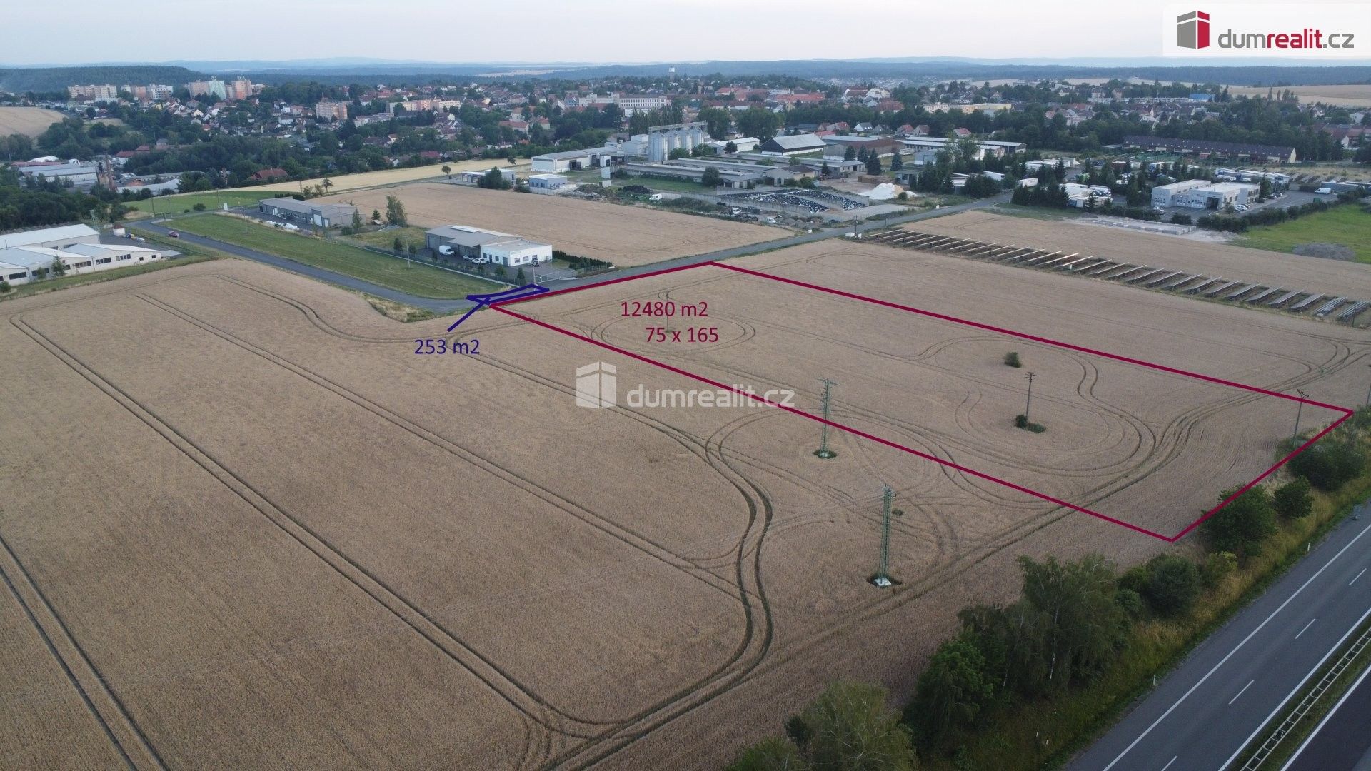 Zemědělské pozemky, Jiřího Šotky, Nové Strašecí, 12 733 m² - 2