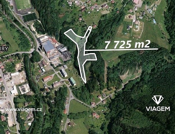 Les, 9 968 m²