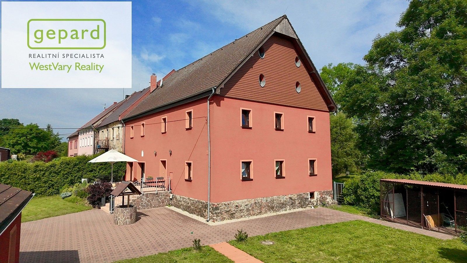 Rodinné domy, Ostrov - Mořičov, okres Karlovy Vary, Karlovarský kraj, 380 m² - 1