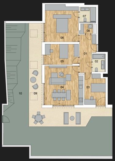 4+kk, Praha - Smíchov, okres Praha 5, Hlavní město Praha, 101,5 m² - 1