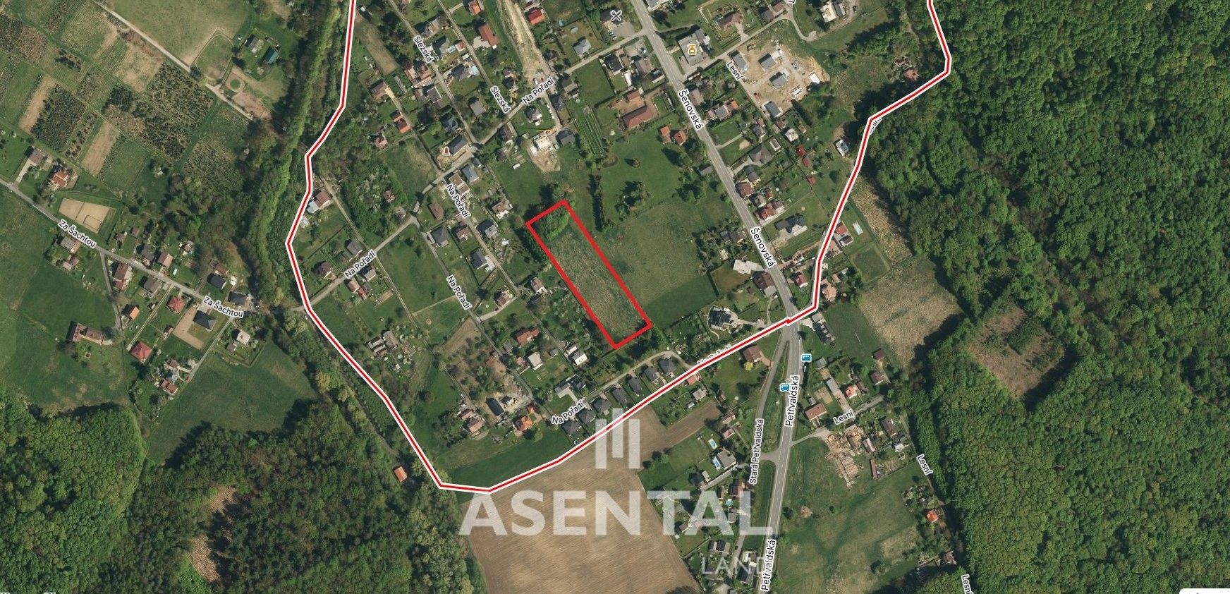 Pozemky pro bydlení, Na Pořadí, Petřvald