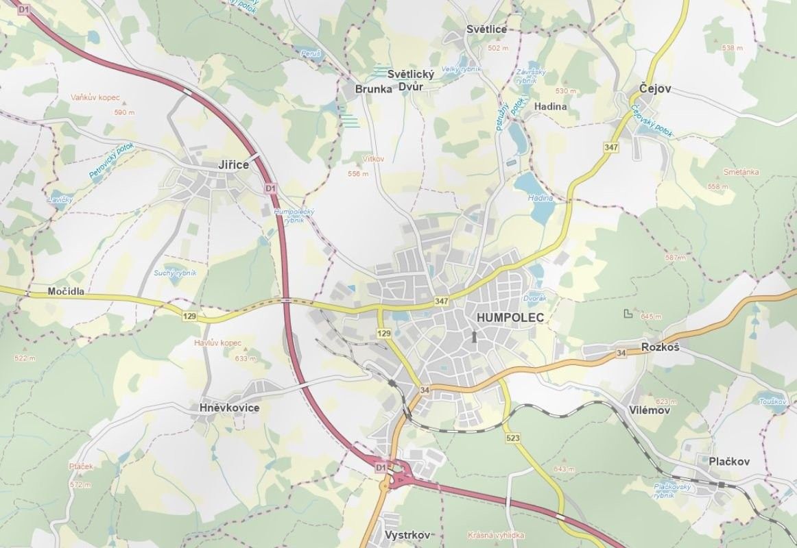Zemědělský pozemek · 1 670 m² · Humpolec - 3
