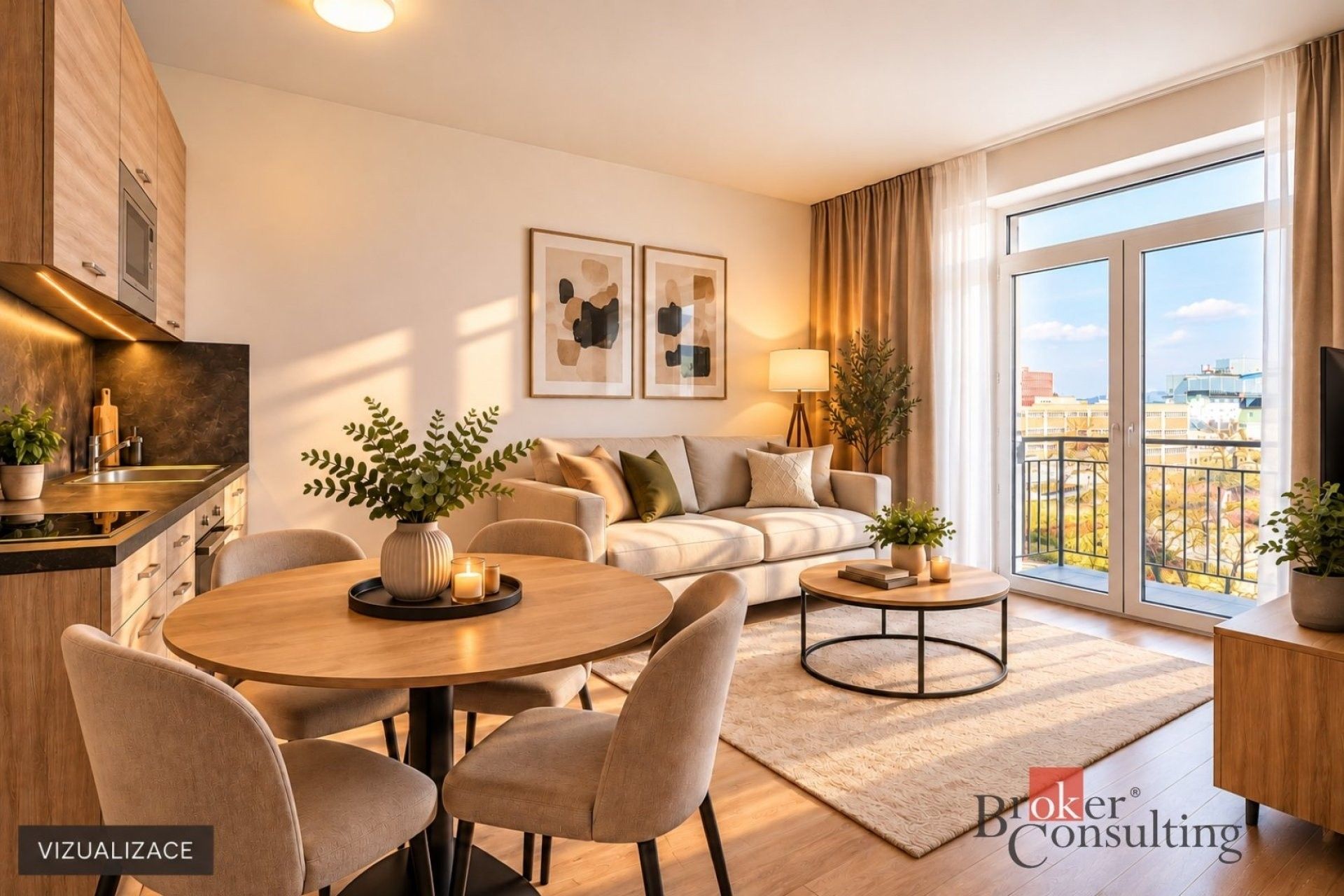 Prodej byt 1+kk - Vlhká, Brno, 33 m² - 2