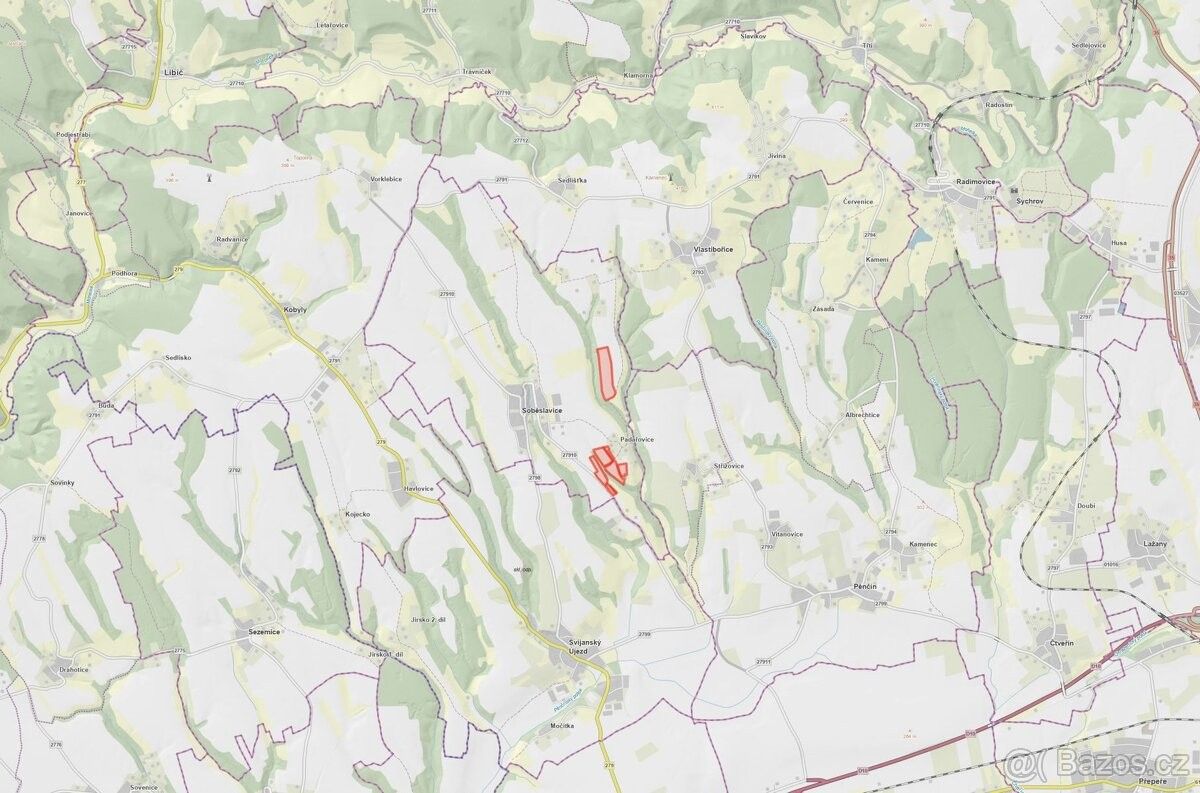 Prodej pozemek pro bydlení - Pěnčín u Liberce, 463 45