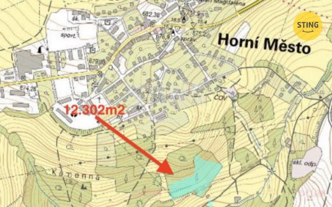 Louka · 12 302 m² · Horní Město - 3
