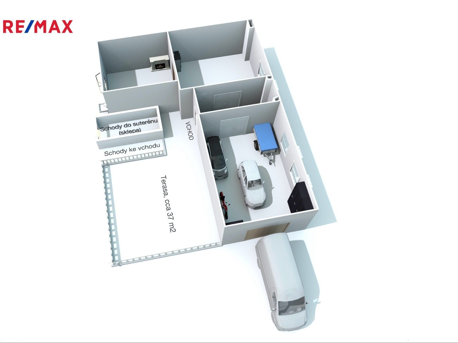 Prodej chalupa - Čapkova, Hostomice, 165 m²
