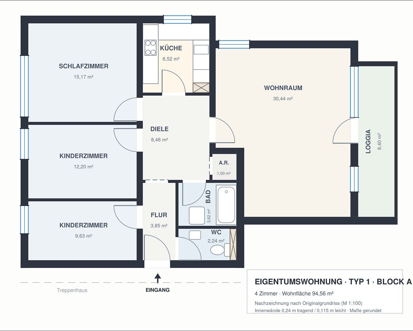 Byt 4+1 · 94 m² · Oskar-von-Miller-Str. 40 Straubing Straubing Bayern 94315 - 3