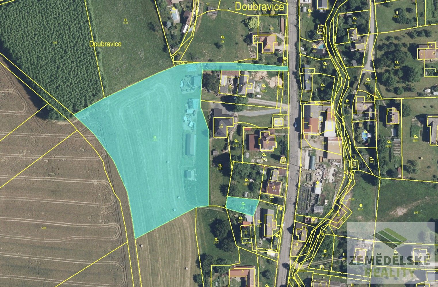 Zemědělské pozemky, Doubravice, okres Trutnov - 1