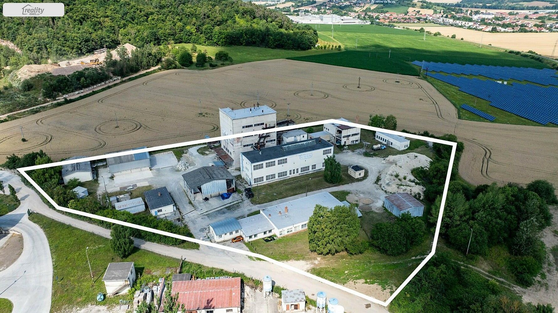 Výrobní prostory, Čebín, okres Brno-venkov, 3 507 m² - 2