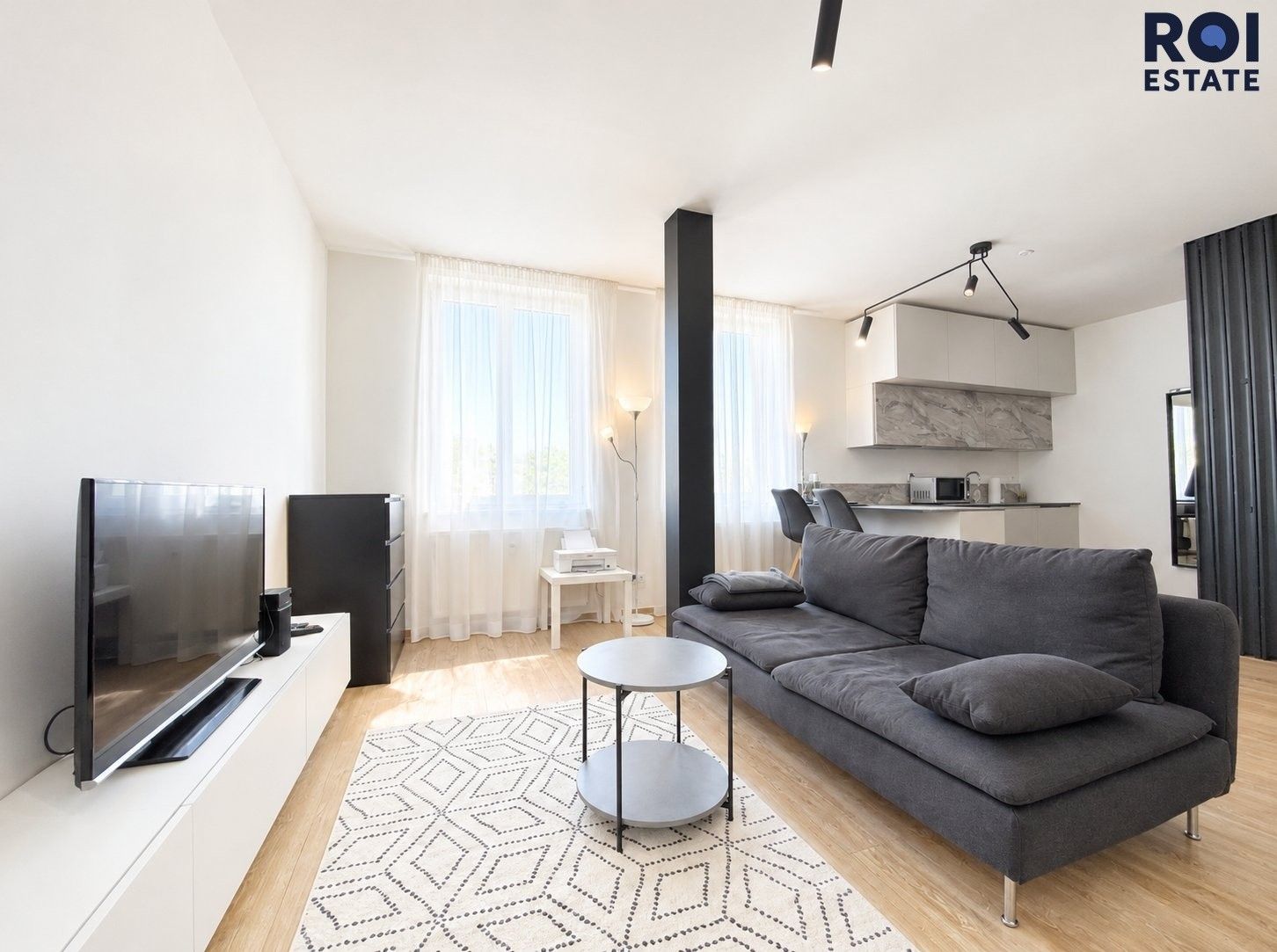 Byt 1+kk, 37 m²