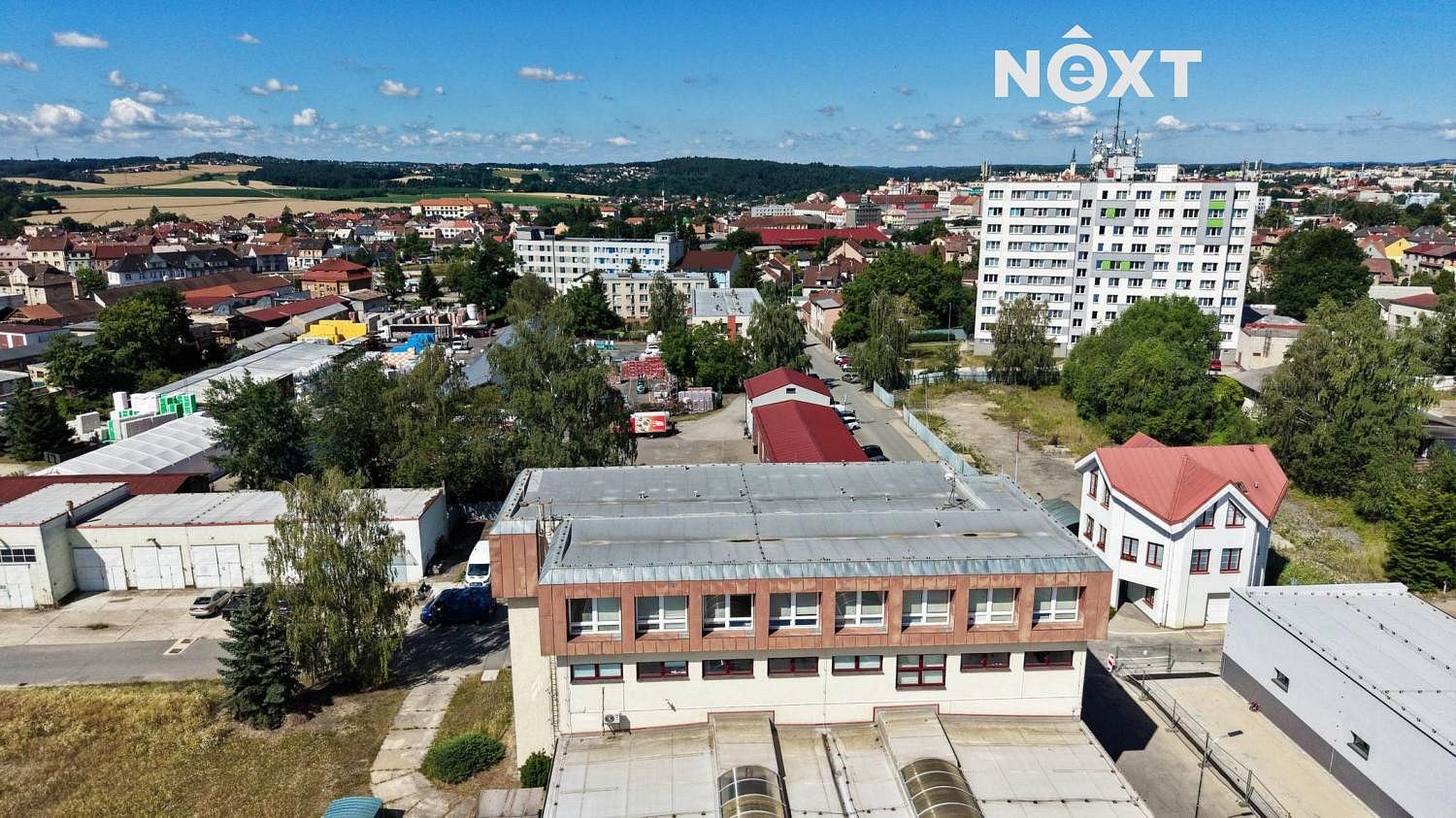 Kanceláře, Tábor, Jihočeský kraj, 1 640 m² - 2