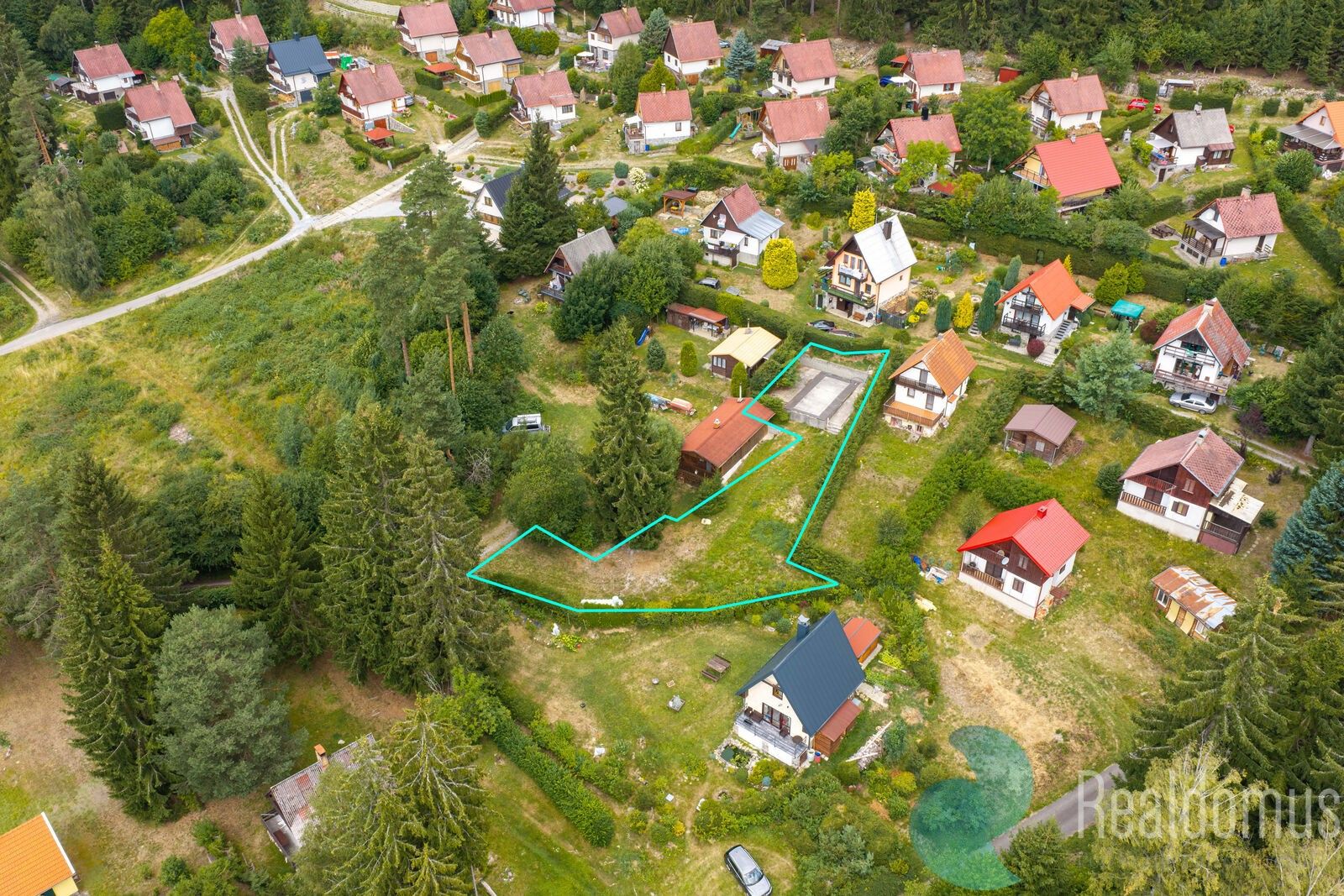 Prodej pozemek pro bydlení - Horní Planá, 545 m² - 5