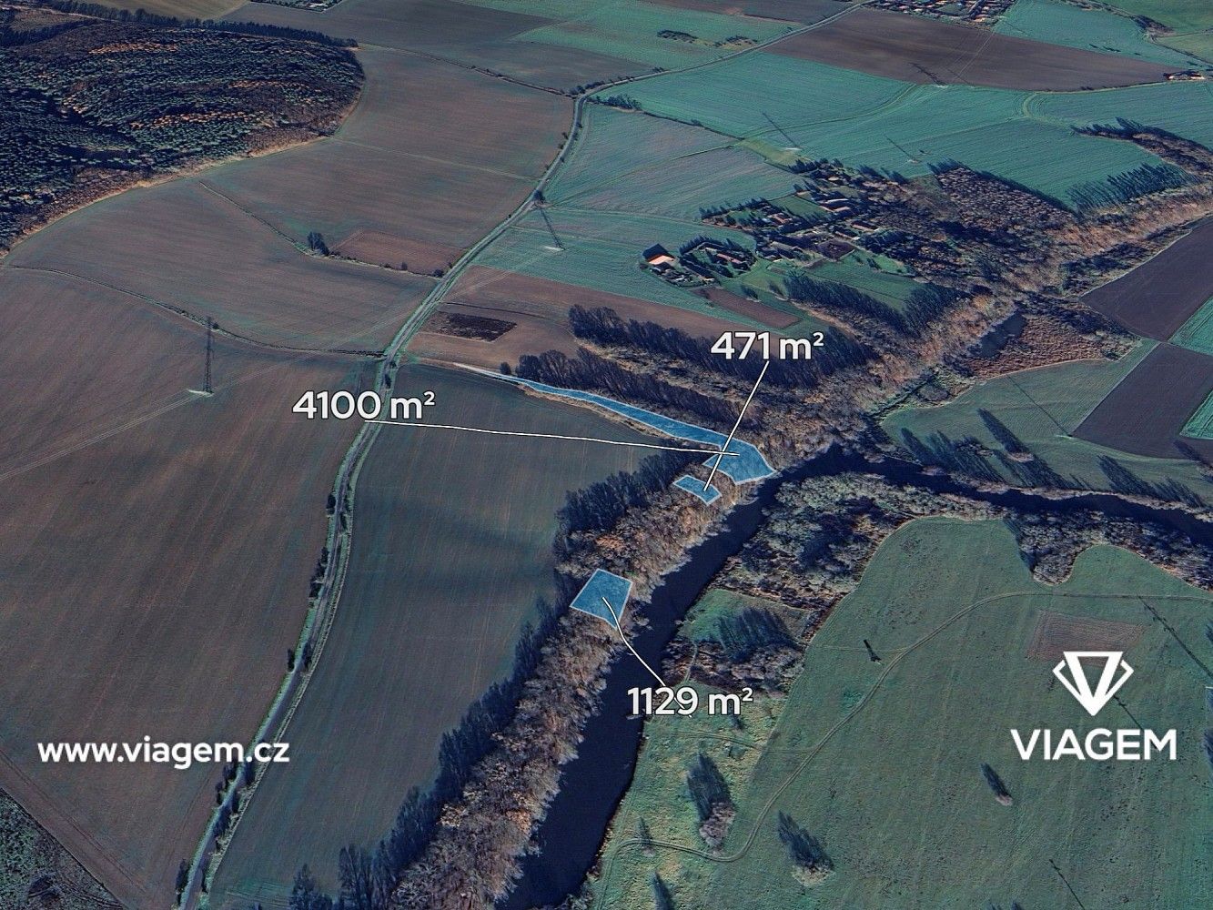 Les, 2 137 m²