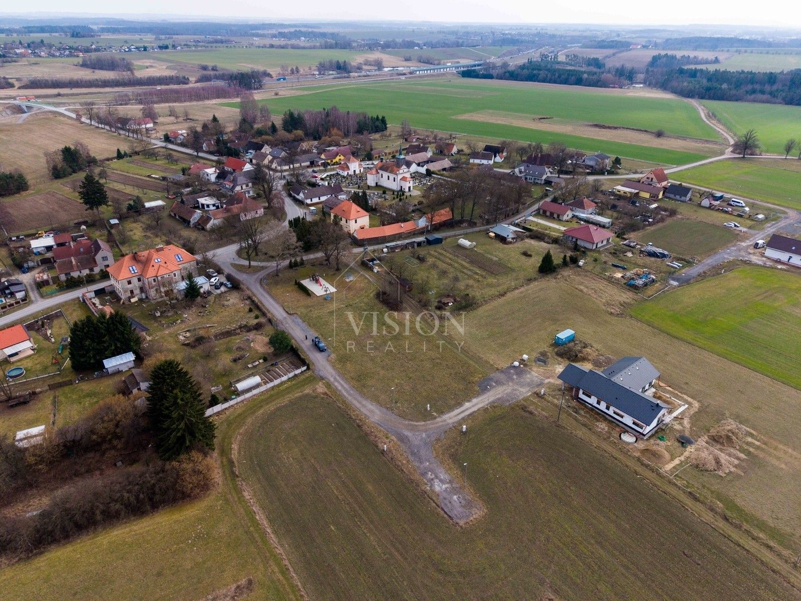 Pozemky pro bydlení, Roudná, 889 m² - 2