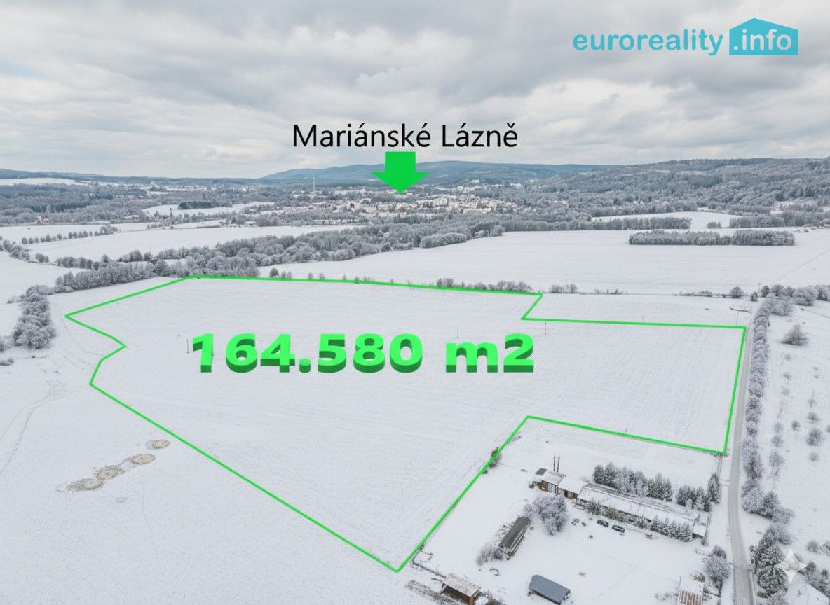 Zemědělské pozemky, Mariánské Lázně, 164 m²