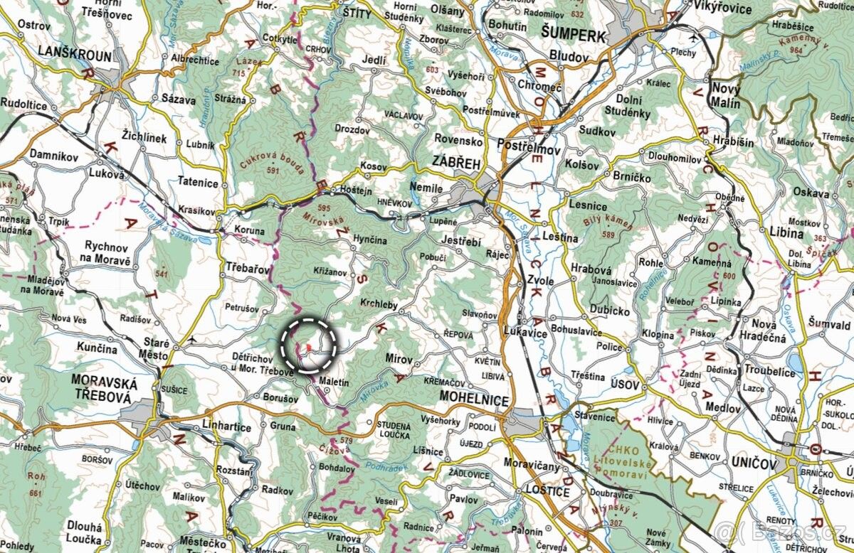 Prodej pozemek pro bydlení - Zábřeh, 789 01