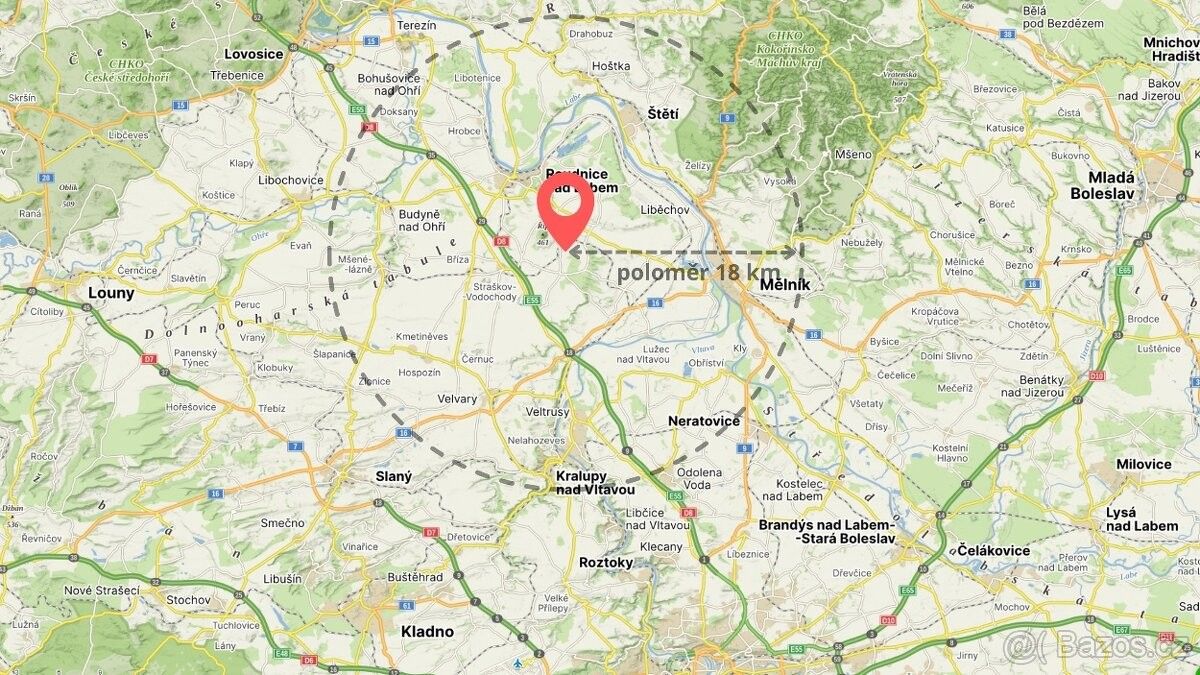 Pozemky pro bydlení, Roudnice nad Labem, 413 01