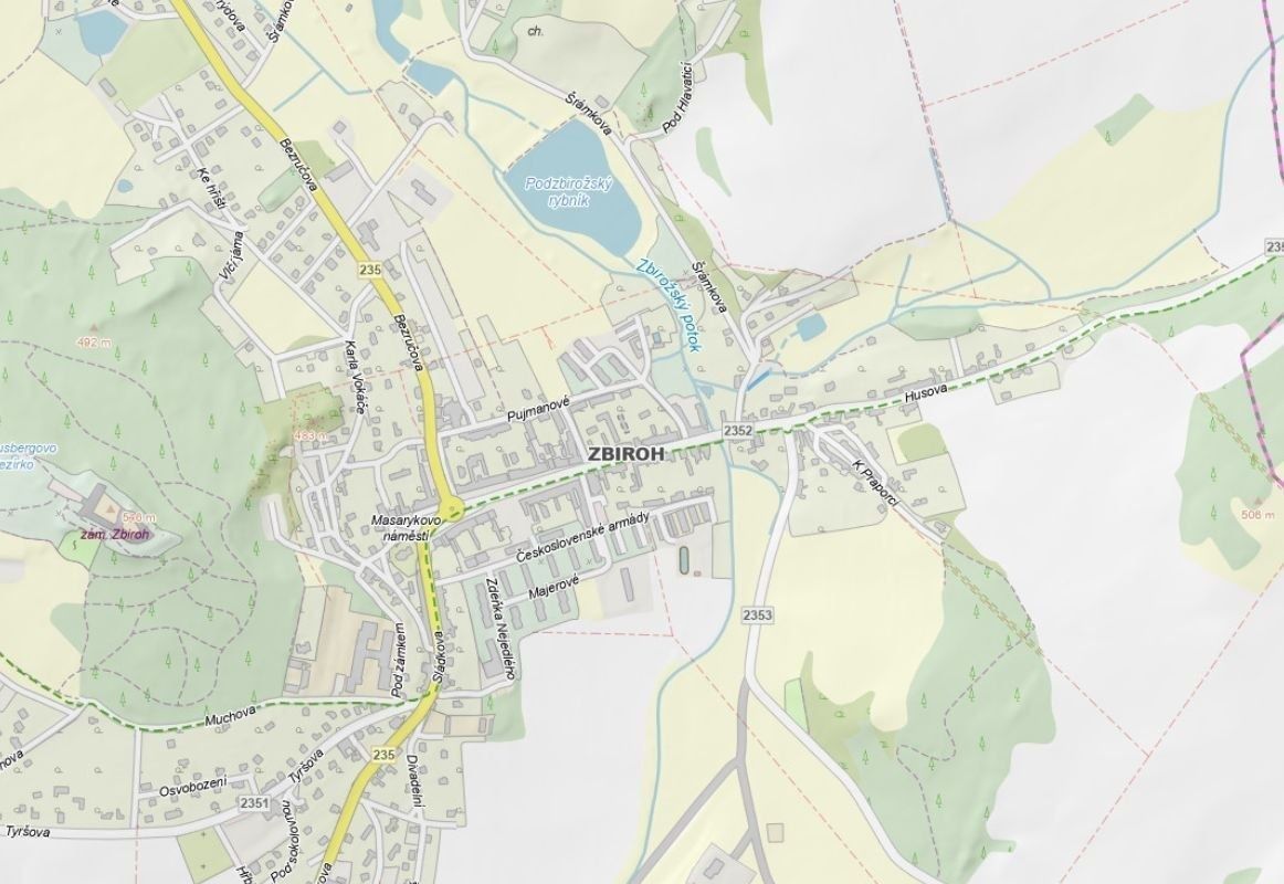Pozemek pro bydlení · Zbiroh - Zbiroh, Plzeňský kraj - 3