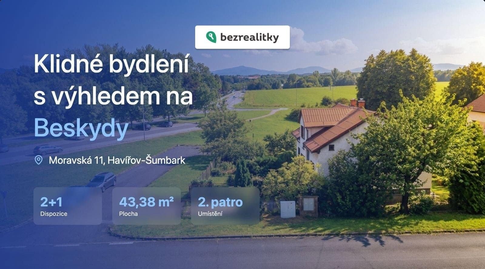2+1, Moravská 394, Havířov Šumbark, 43 m² - 1
