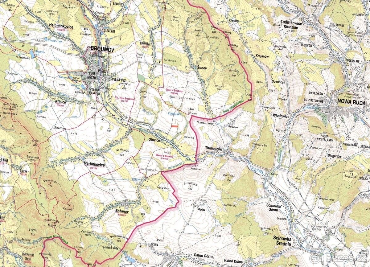 Prodej pozemek pro bydlení - Otovice u Broumova, 549 72