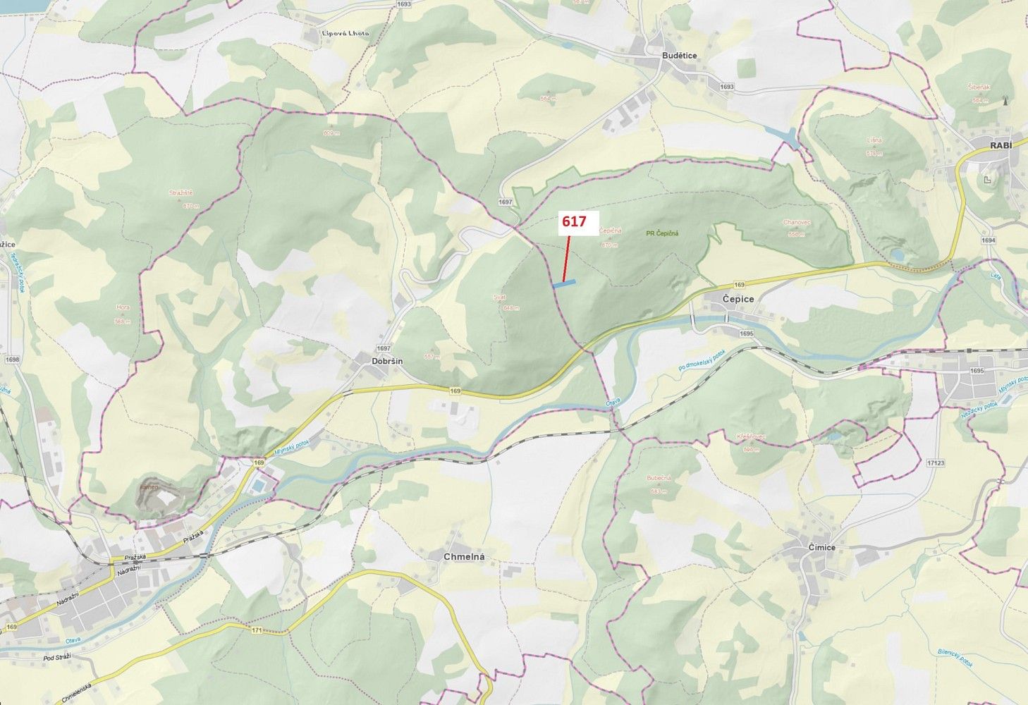 Les, 4 280 m²