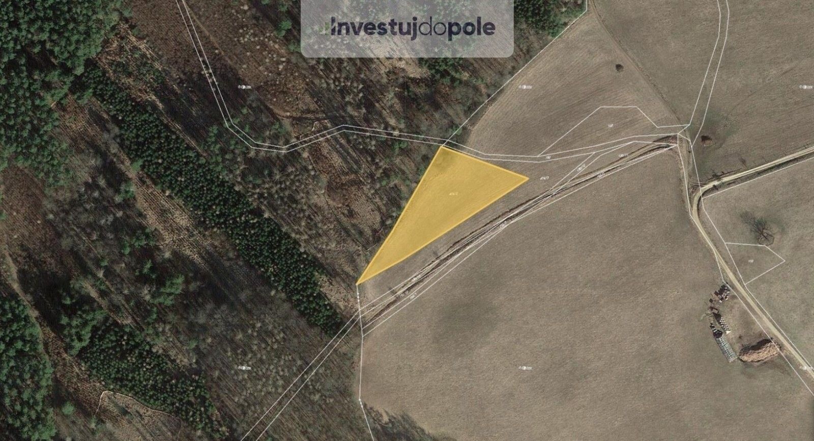 Zemědělské pozemky, Hracholusky, 3 565 m²