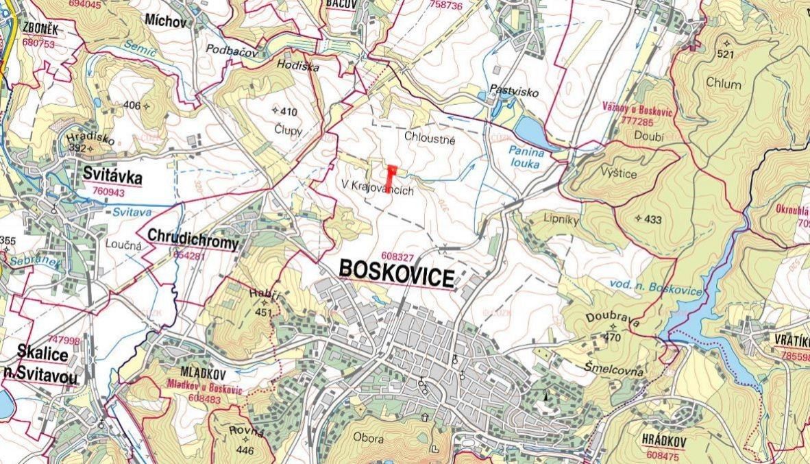 Prodej pozemek pro bydlení - Boskovice, 680 01