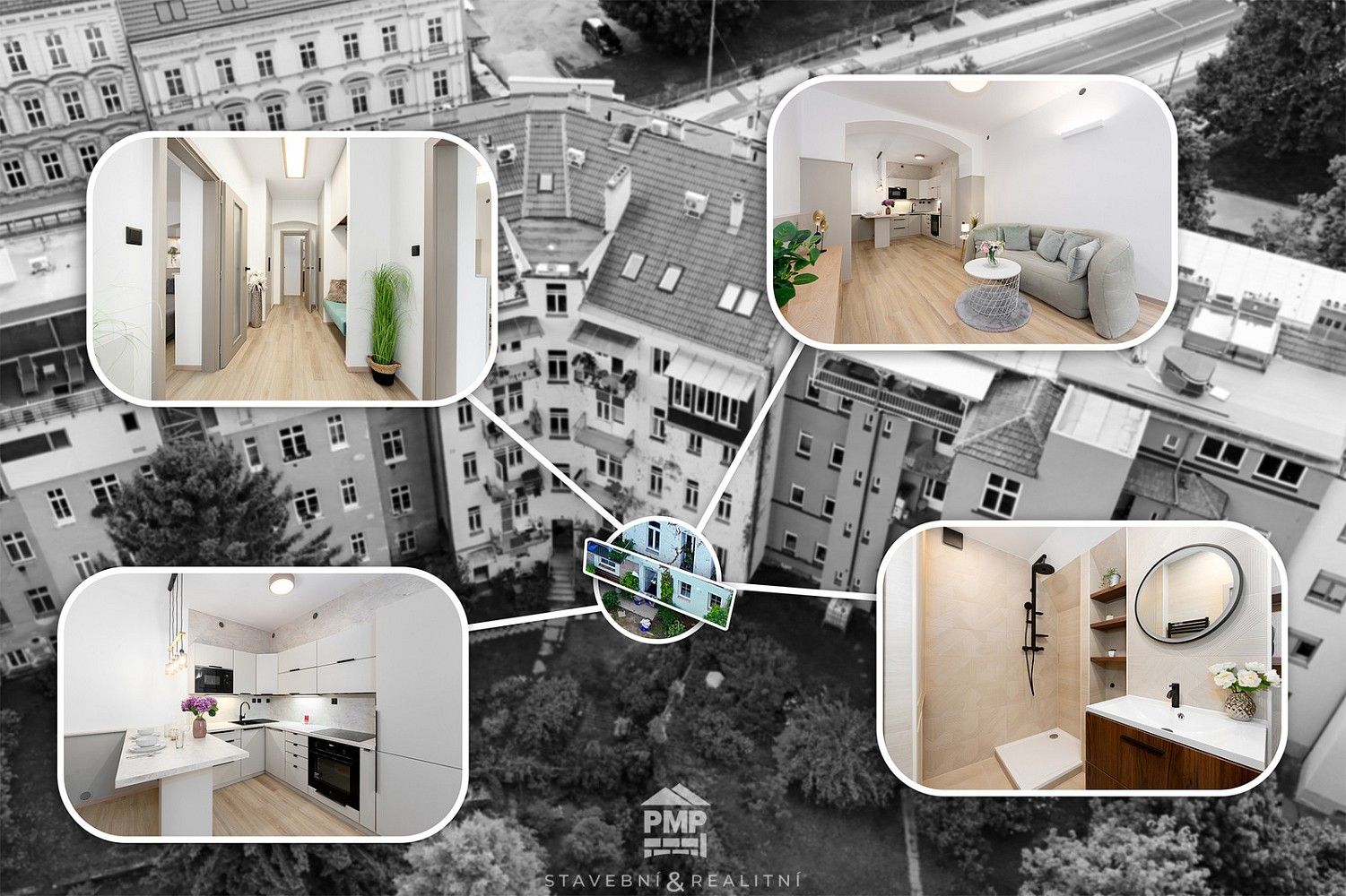 2+kk, Brno - Veveří, okres Brno-město, Jihomoravský kraj, 55 m² - 2