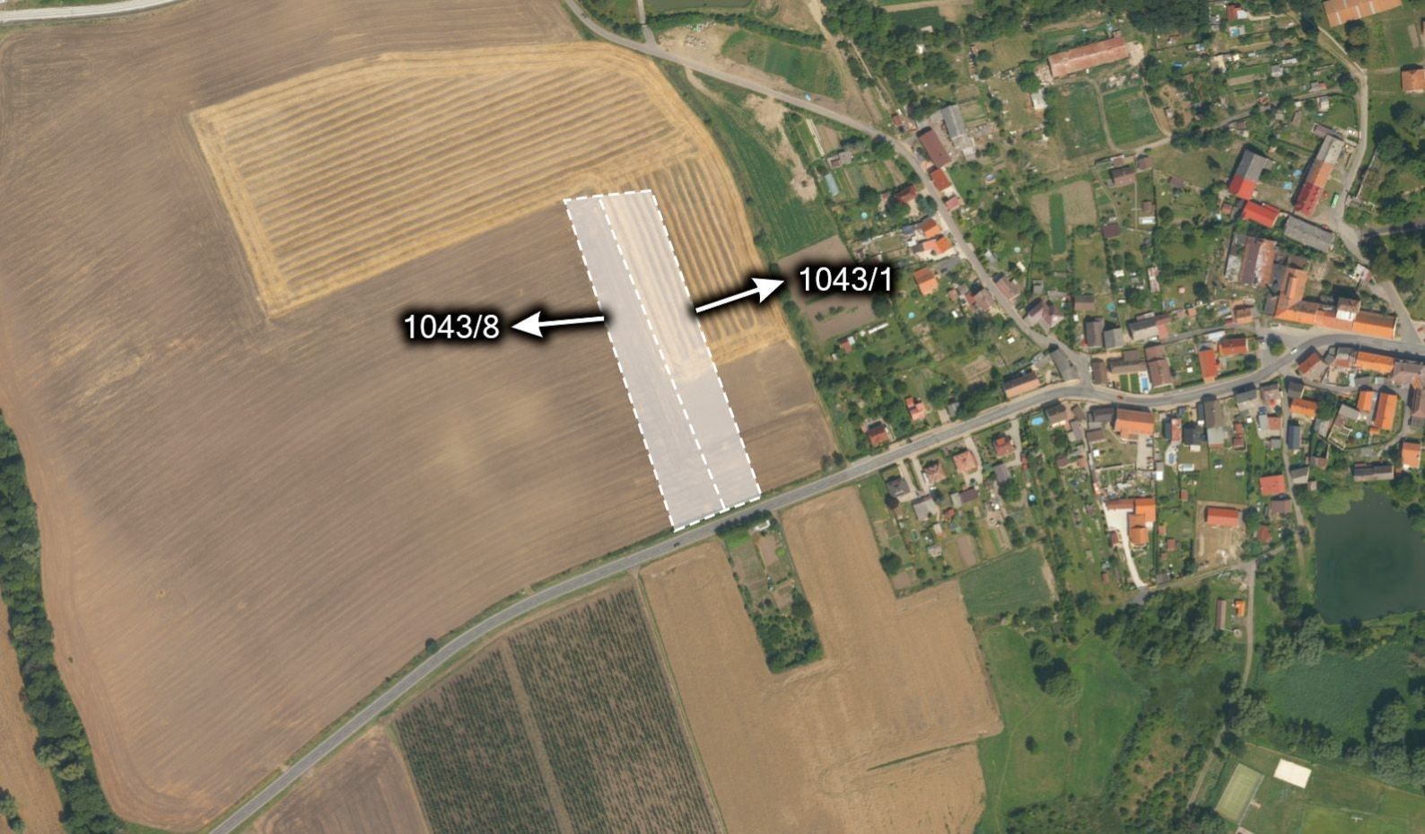 Zemědělské pozemky, Liběšice, 36 734 m²