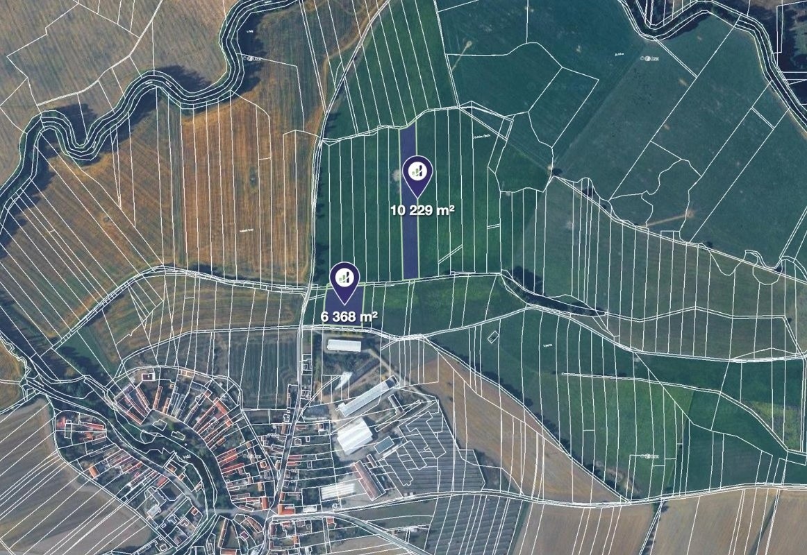 Zemědělský pozemek, 76 424 m²