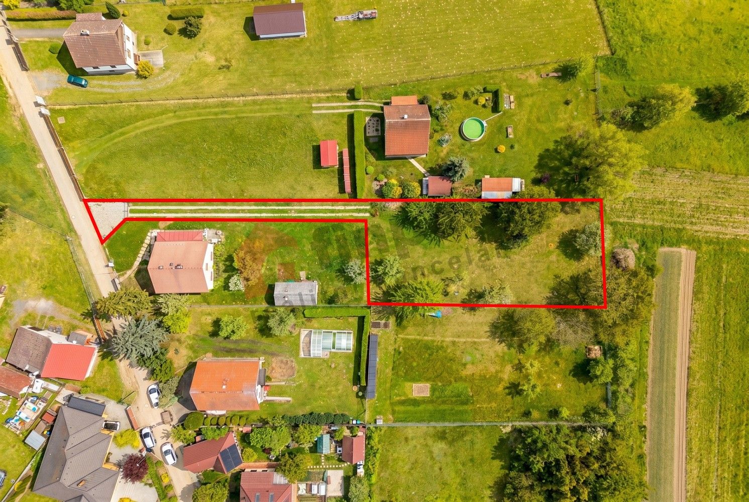 Pozemky pro bydlení, Šternberská, Divišov, okres Benešov - 2