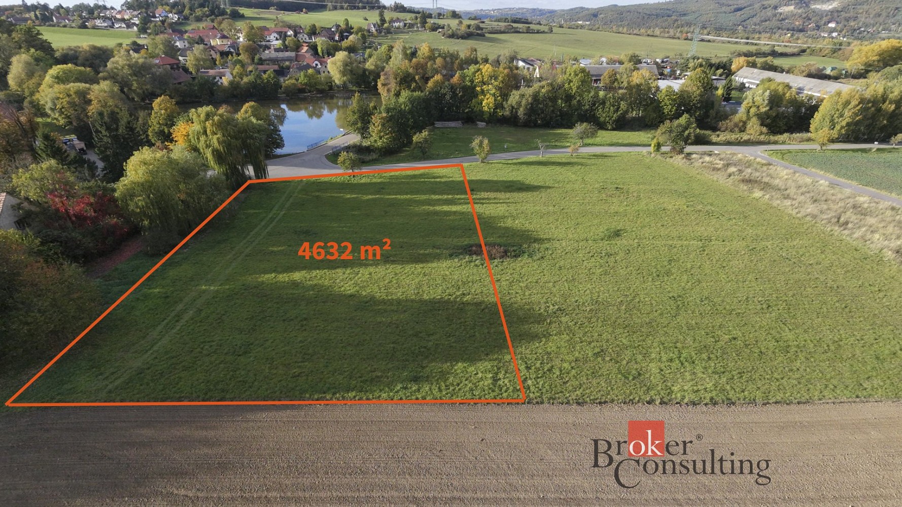Louka, 4 632 m²