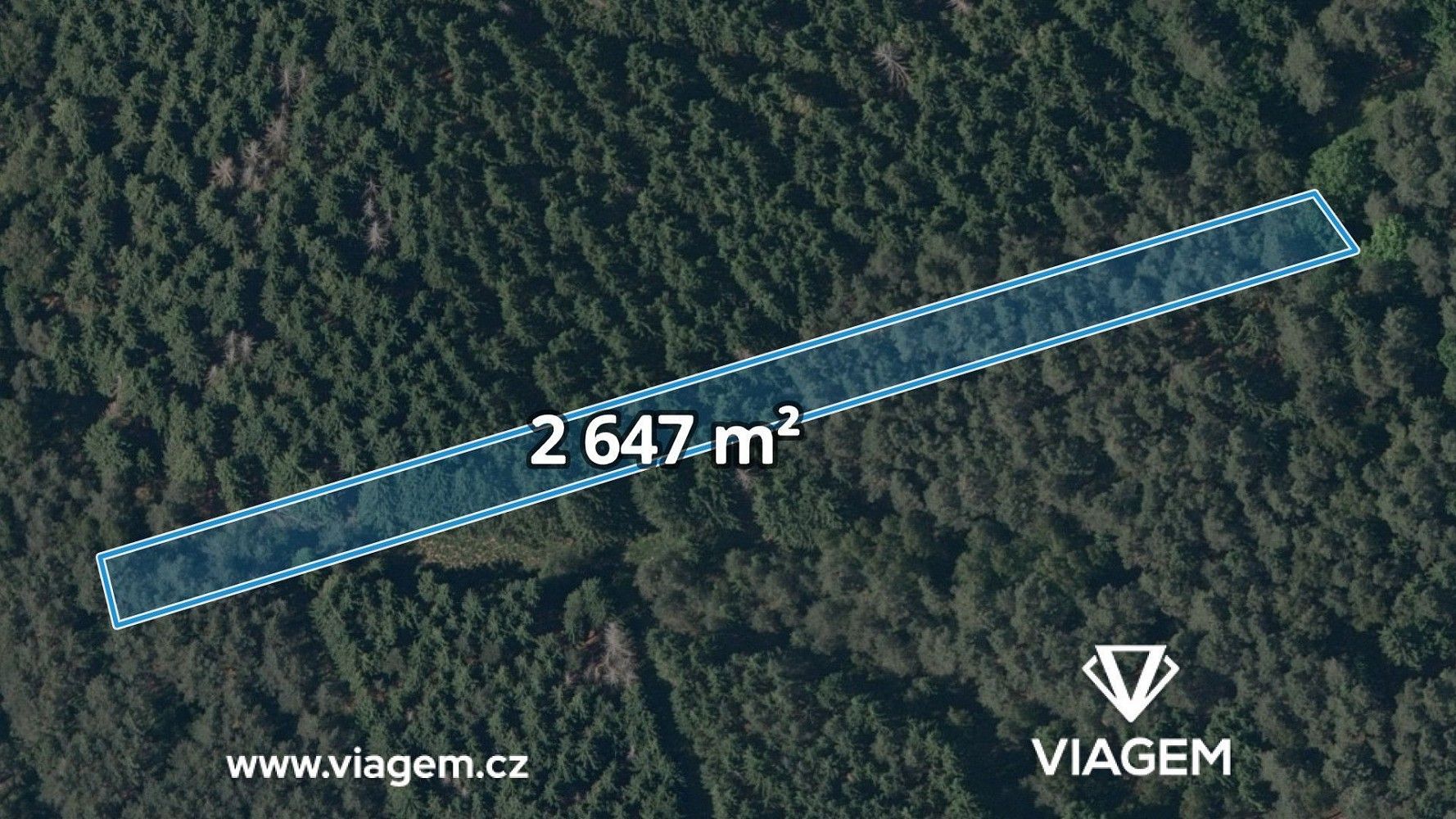 Les, 2 647 m²