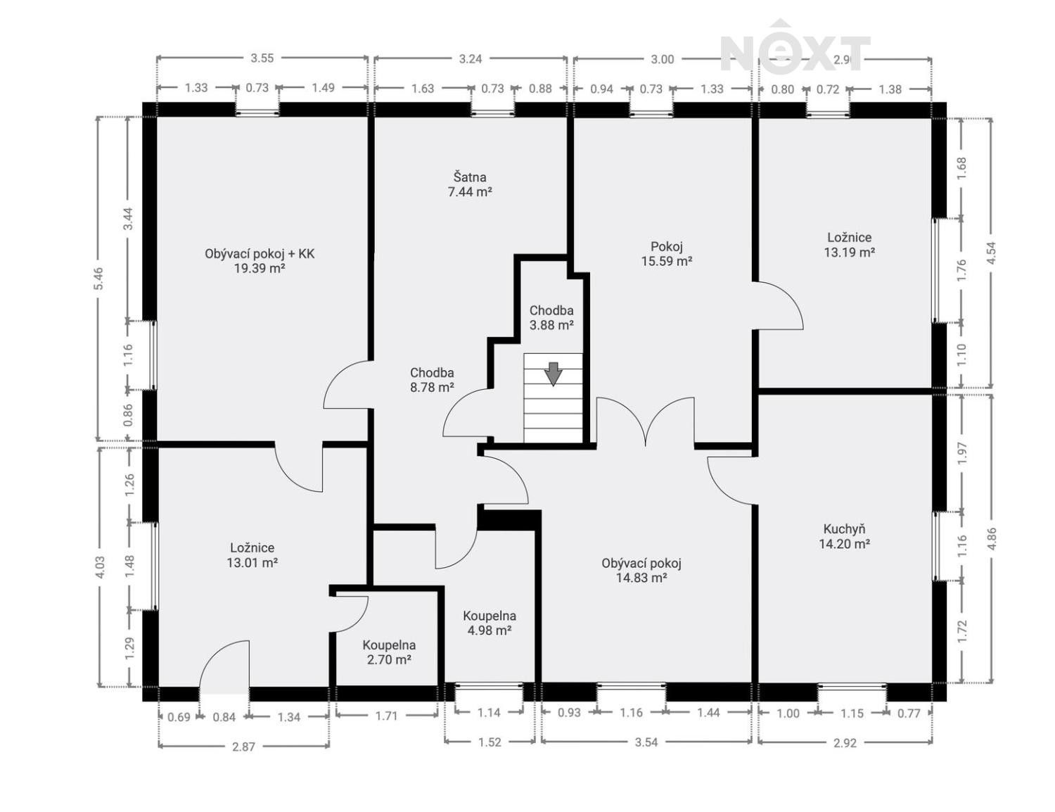 Rodinný dům · 227 m² · Dolní Branná - 4