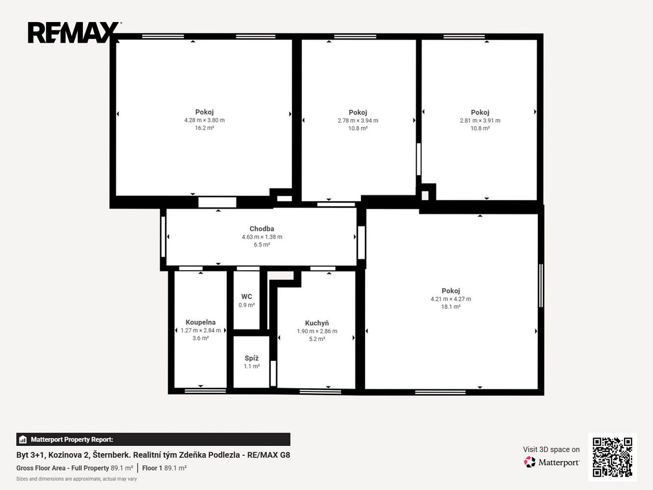 4+1, Kozinova, Šternberk, okres Olomouc, 92 m² - 2