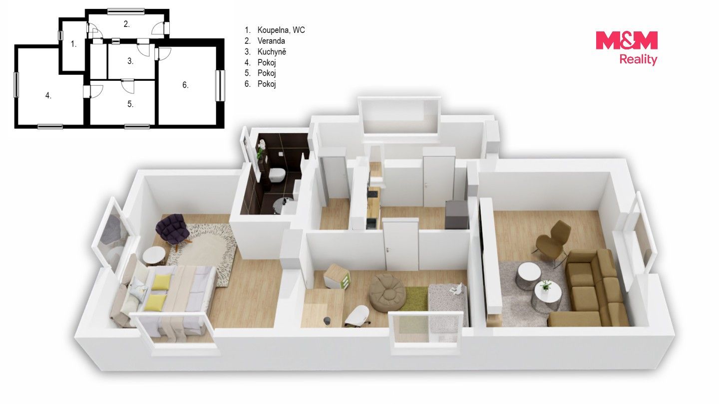 Rodinný dům · 66 m² · Polánka, Vlašim - 4