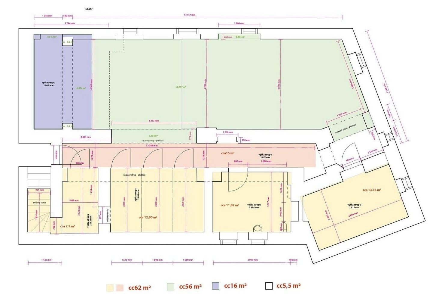 Obchodní prostory, Karlovy Vary, Karlovarský kraj, 71 m² - 2