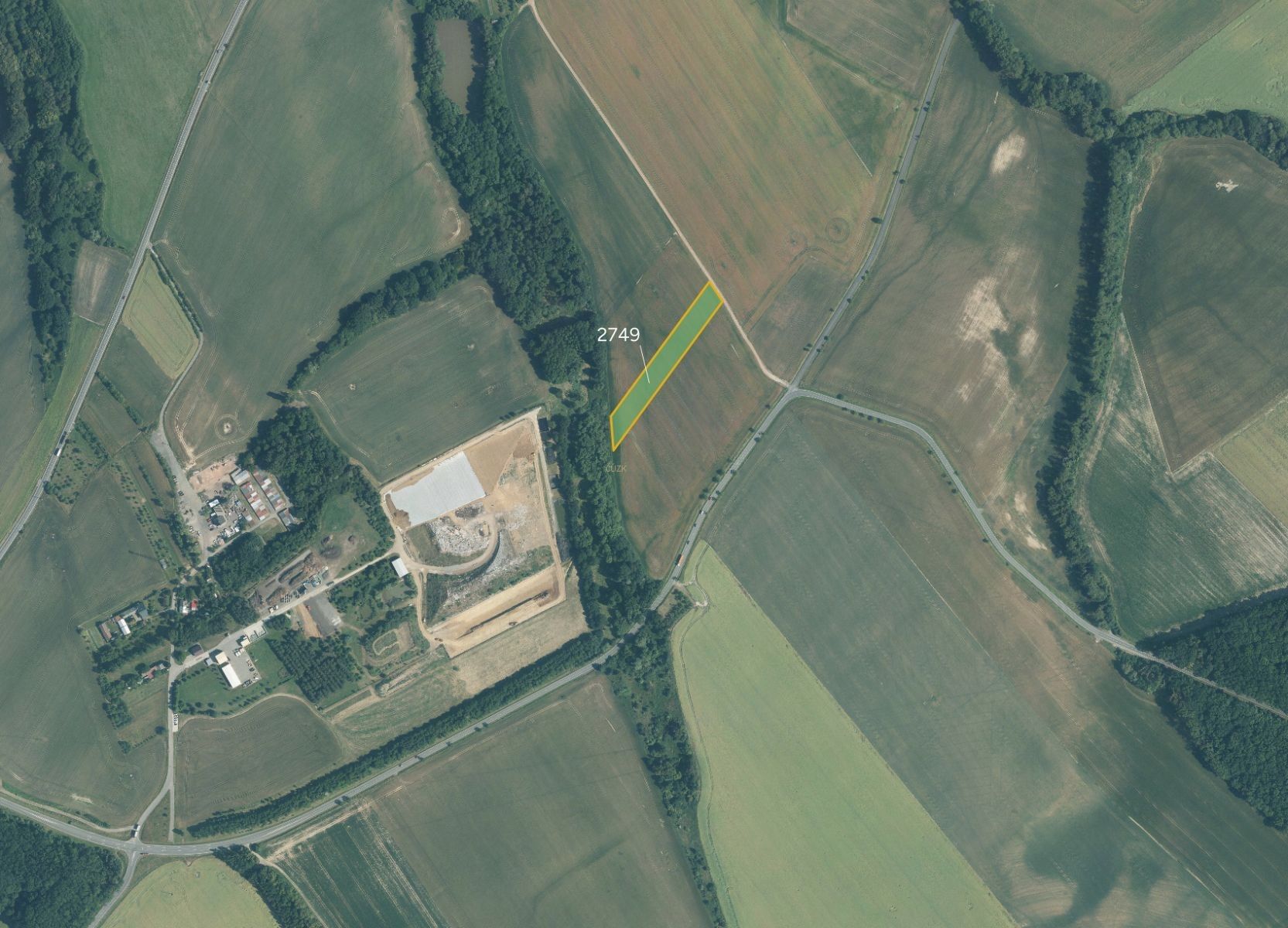 Zemědělské pozemky, Mrlínek