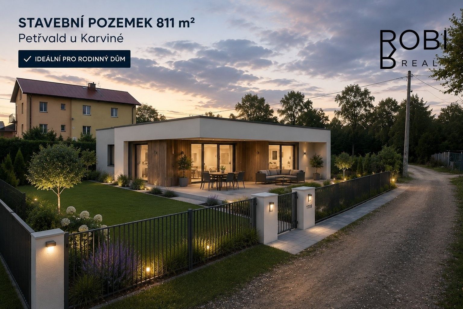 Pozemky pro bydlení, Slezská, Petřvald, 811 m² - 1