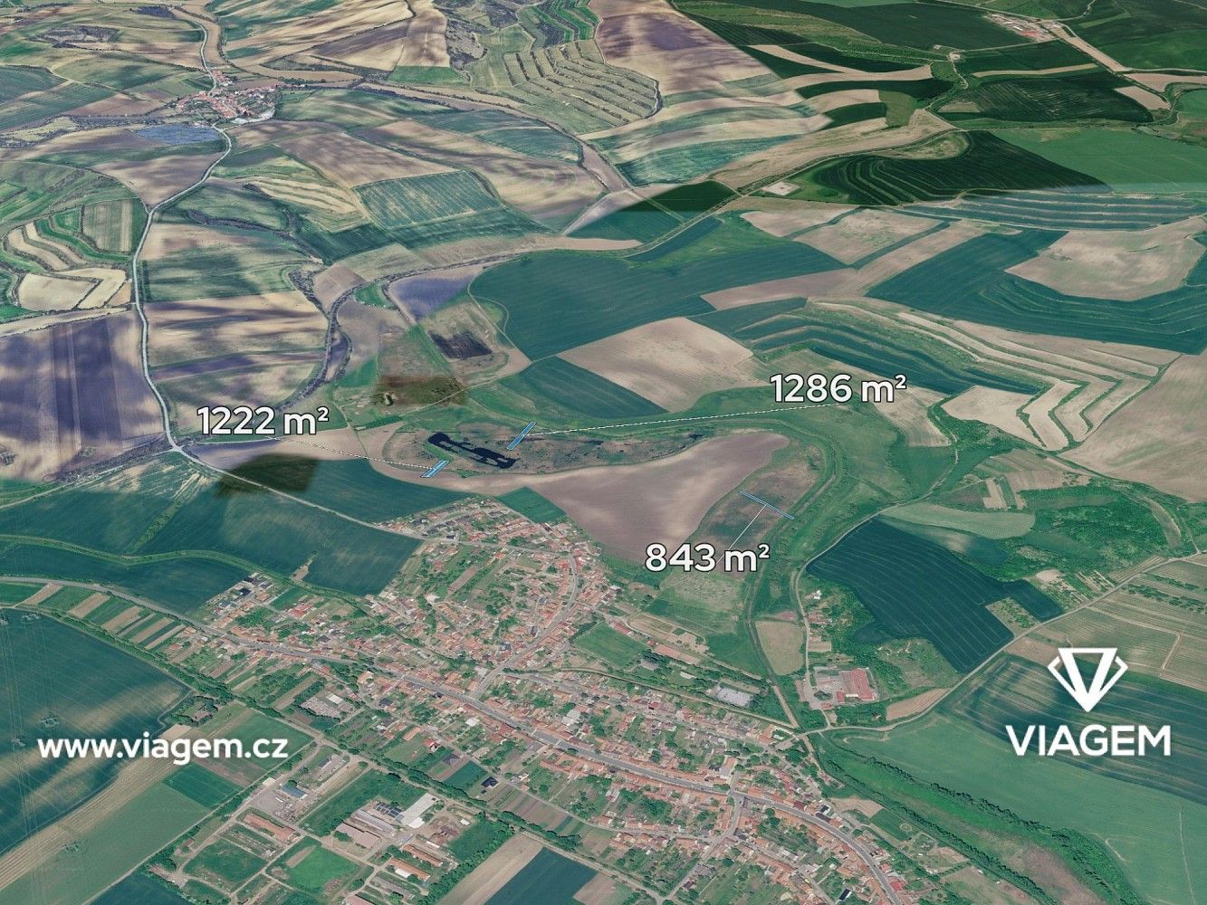 Zemědělské pozemky, Krumvíř, okres Břeclav, Jihomoravský kraj