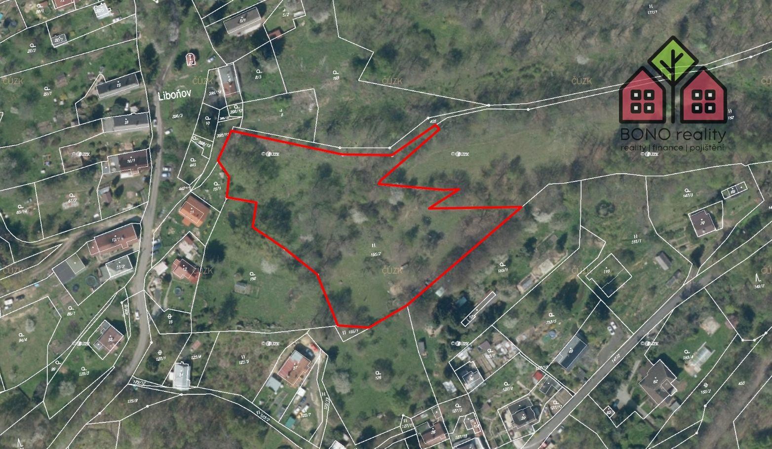 Pozemek pro bydlení · 7 538 m² · Liboňov, Telnice - 4